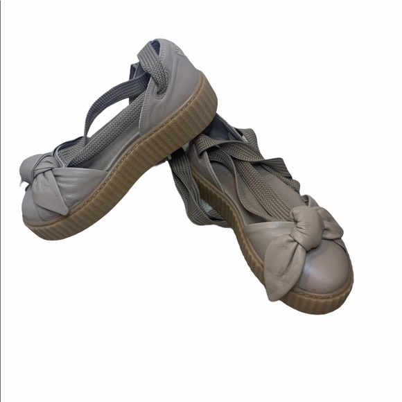 Rihanna Puma Creeper Bow Sandal Sz 7 - Picture 5 of 7